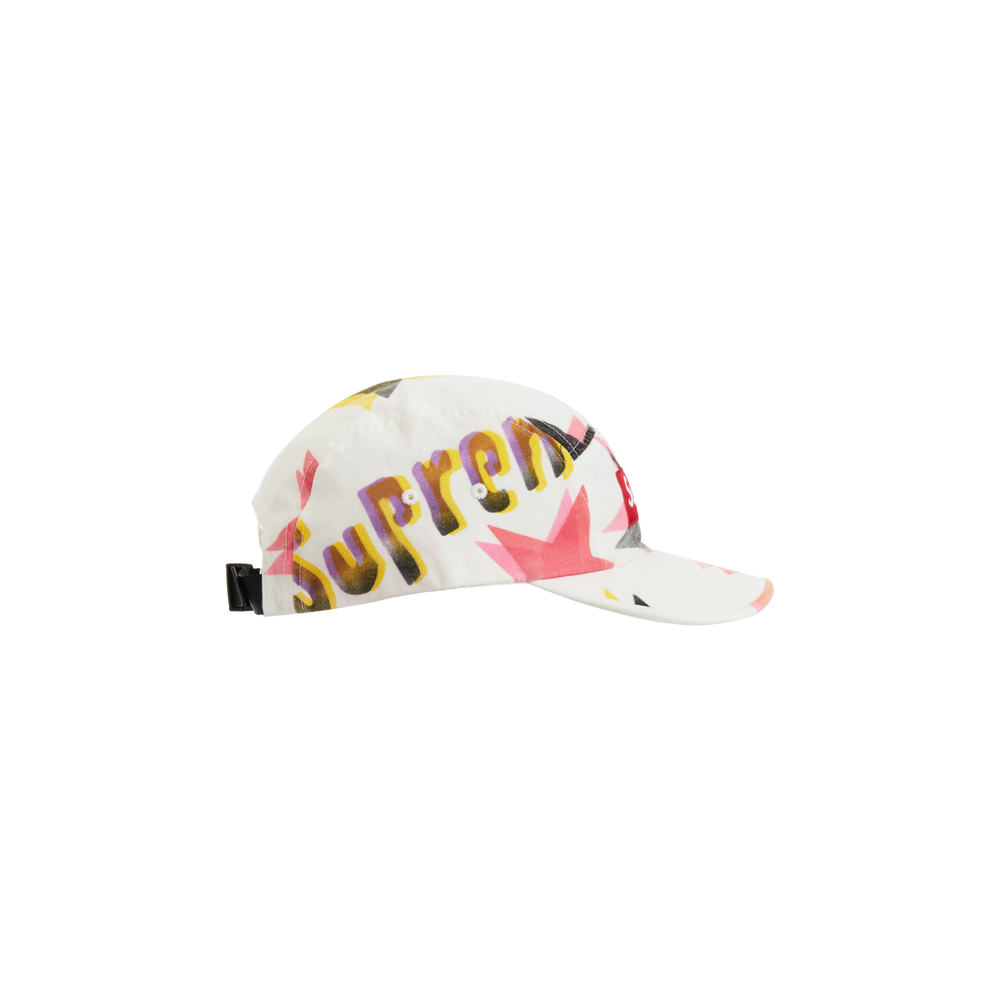 Supreme Gonz Stars Camp Cap WhiteSupreme Gonz Stars Camp Cap White