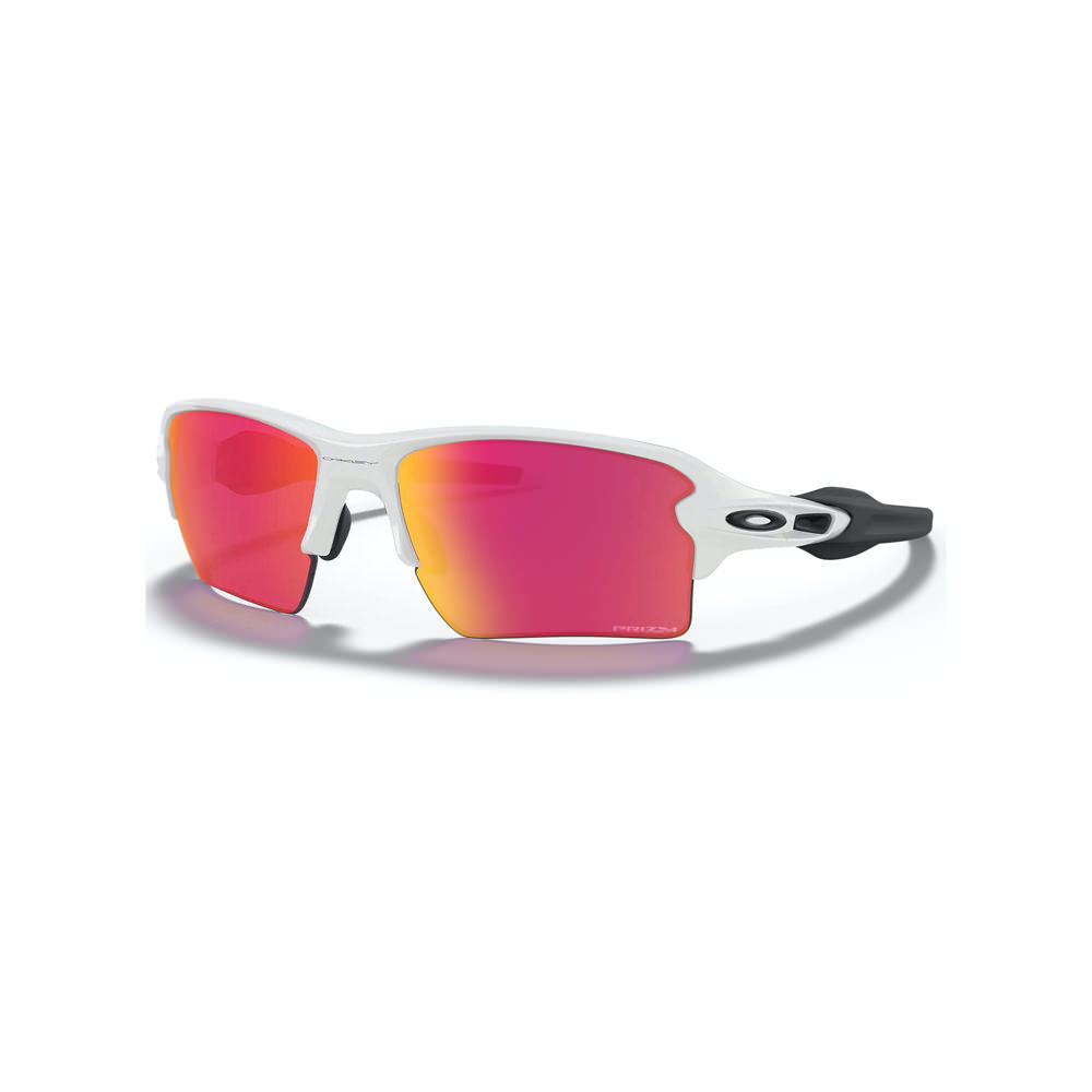 Oakley Flak 2.0 XL Sunglasses Polished White/Prizm Field