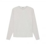 FEAR OF GOD ESSENTIALS Long Sleeve Thermal Henley Light Heather Oatmeal