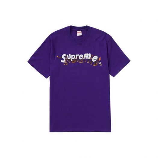 Supreme Apes Tee Purple