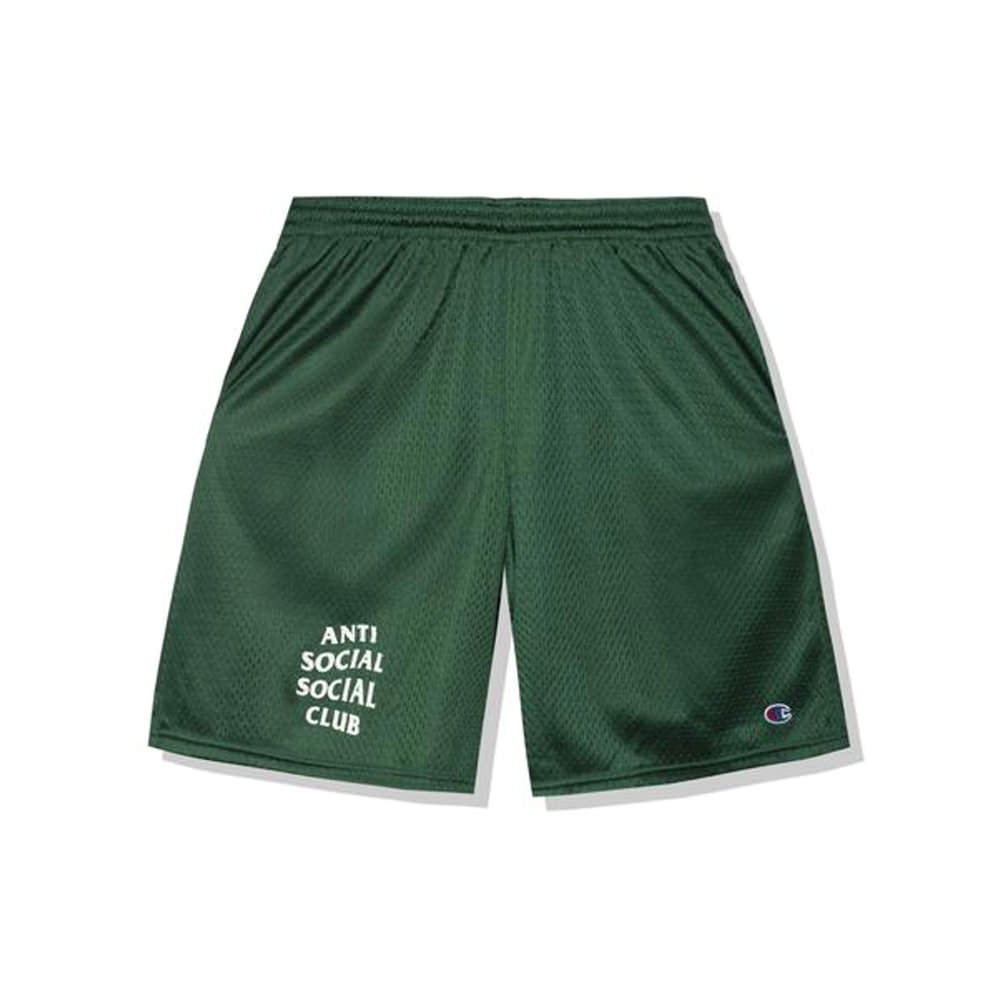 Anti Social Social Club Sports Shorts Green