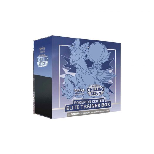 Pokemon TCG Sword & Shield Chilling Reign (Pokémon Center Exclusive) Elite Trainer Box (Ice Rider Calyrex)