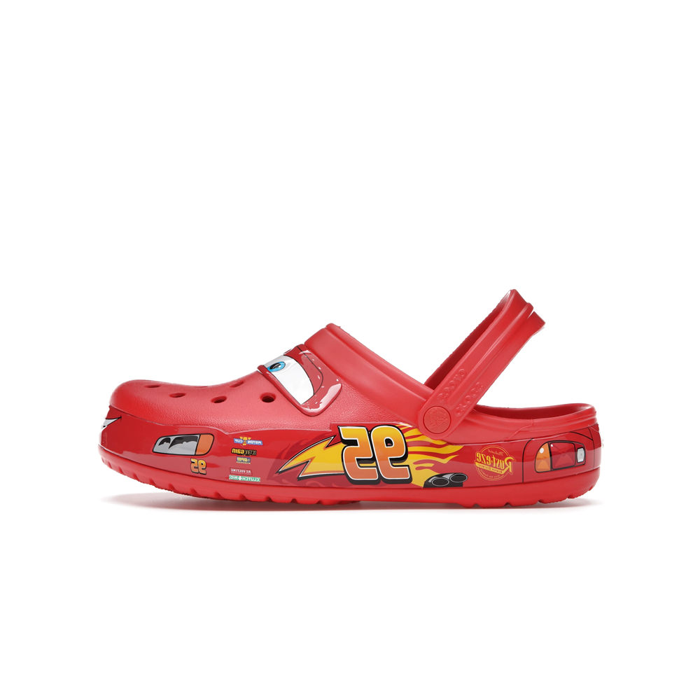 Lightning mcqueen crocs size 9 online mens