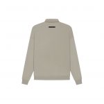 FEAR OF GOD ESSENTIALS Long Sleeve French Terry Polo Moss