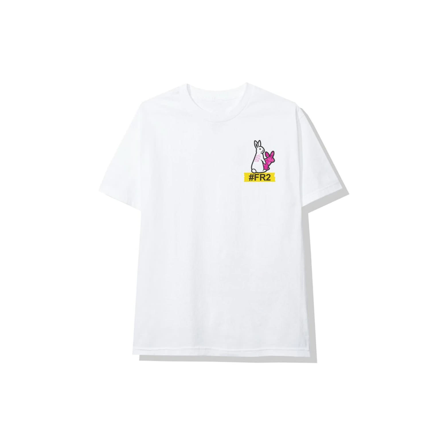 Anti Social Social Club x FR2 Serrated T-Shirt WhiteAnti