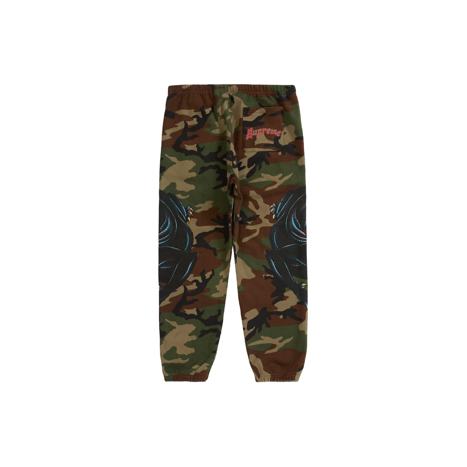 Supreme Panther Sweatpant Woodland CamoSupreme Panther Sweatpant