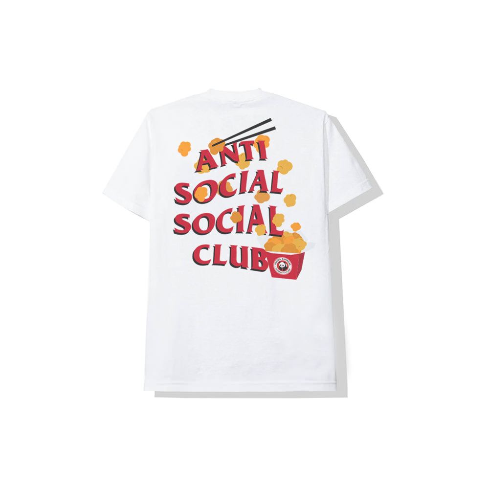 anti social social club shirt white