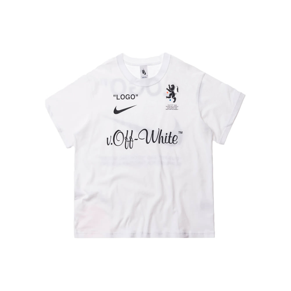 Nikelab x OFF-WHITE Mercurial NRG X Tee White