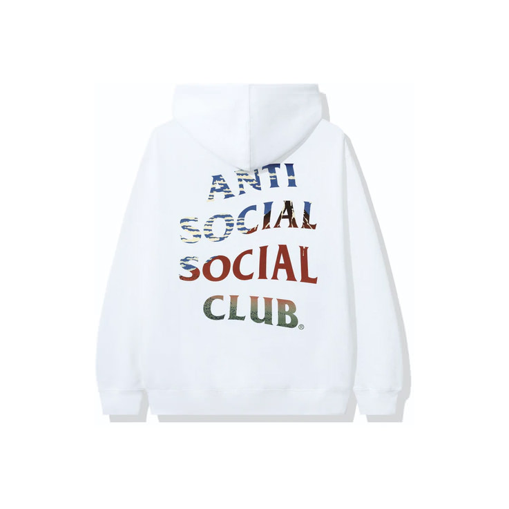 Anti Social Social Club (Japan Only) Ultra Light Hoodie White