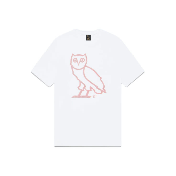 OVO Static Owl T-Shirt White