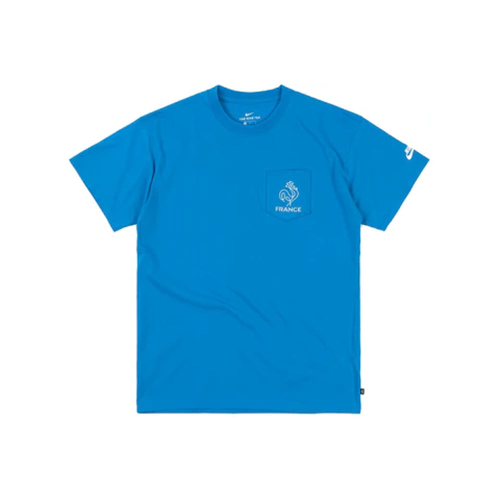 instructor Disturbio es suficiente Nike SB x Parra France Federation Kit T-shirt Neptune Blue/WhiteNike SB x  Parra France Federation Kit T-shirt Neptune Blue/White - OFour