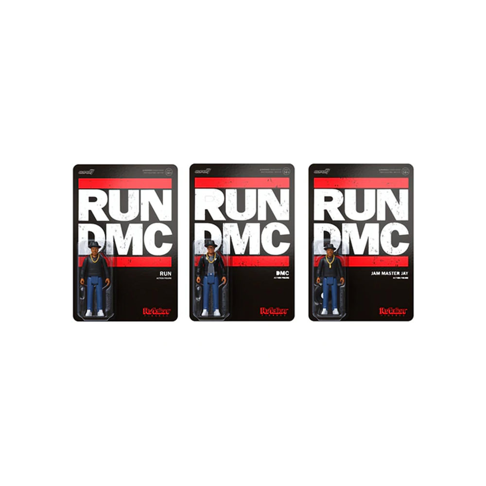 Super7 RUN DMC ReAction Figures Set