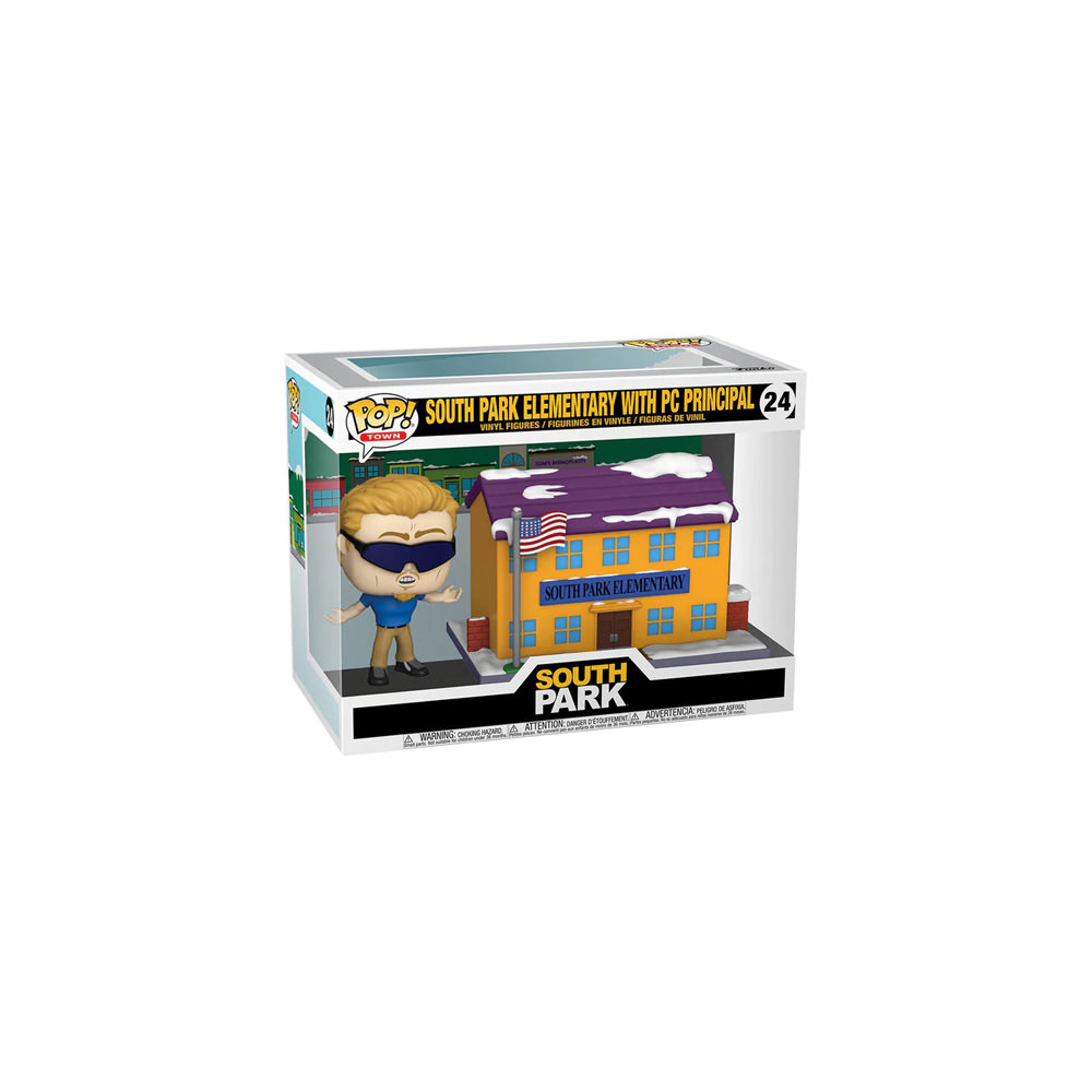 Funko POP TOWN: South Park - Elementary with PC Principal