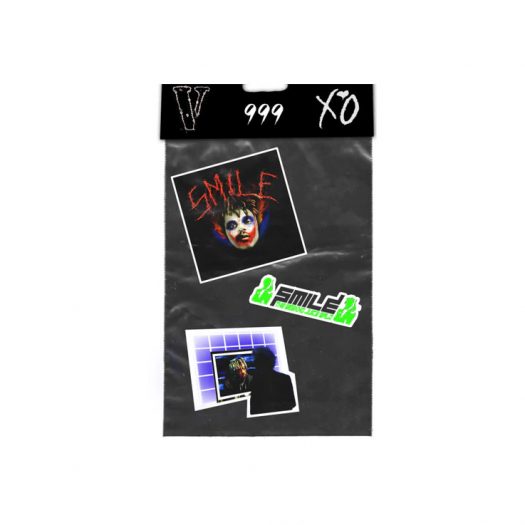 Juice Wrld x XO x Vlone Smile Sticker Pack Multi