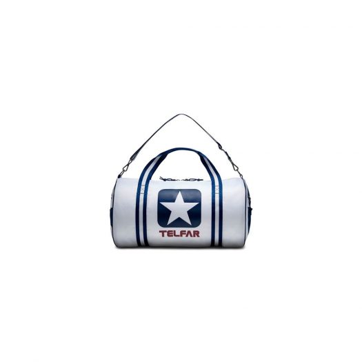 Telfar x Converse Logo Duffle White in Nylon