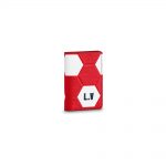 Louis Vuitton Pocket Organizer Hexagonal FIFA World Cup Rouge in Epi Leather with Silver-Tone