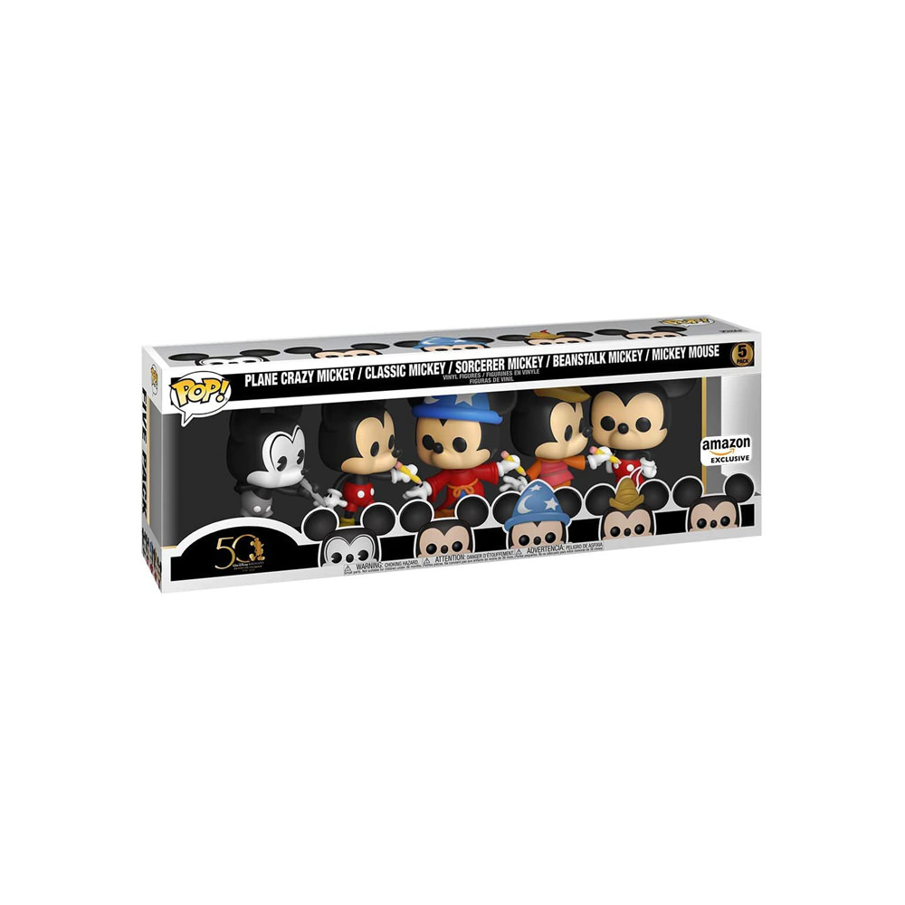 Funko Pop! Disney Mickey Mouse Amazon Exclusive 5-Pack