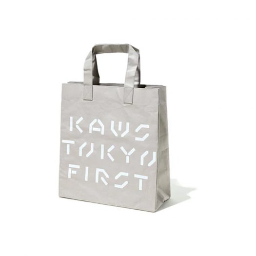 KAWS Tokyo First Reusable Shopping Bag Grey
