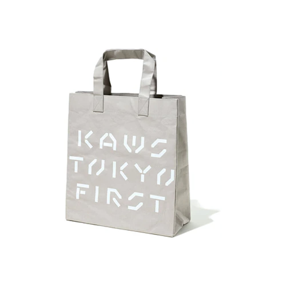 KAWS x Uniqlo Tokyo First Tote Bag Off White - SS21 - US