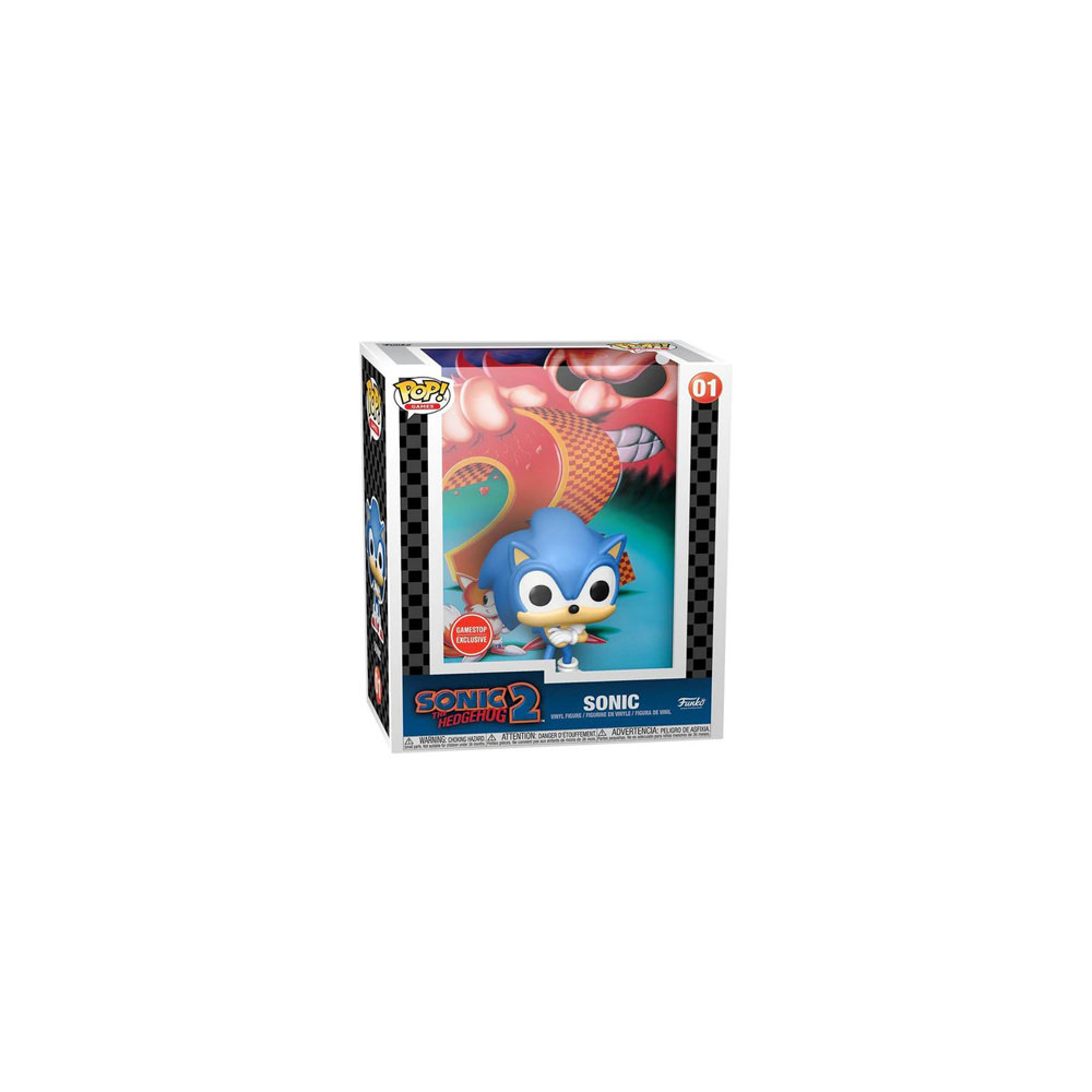 Funko Pop! Games Sonic the Hedgehog 2 Sonic GameStop Exclusive Figure #01