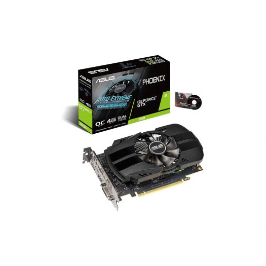 NVIDIA ASUS PHEONIX GeForce GTX 1650 4G OC Graphics Card (PH-GTX1650-O4G)