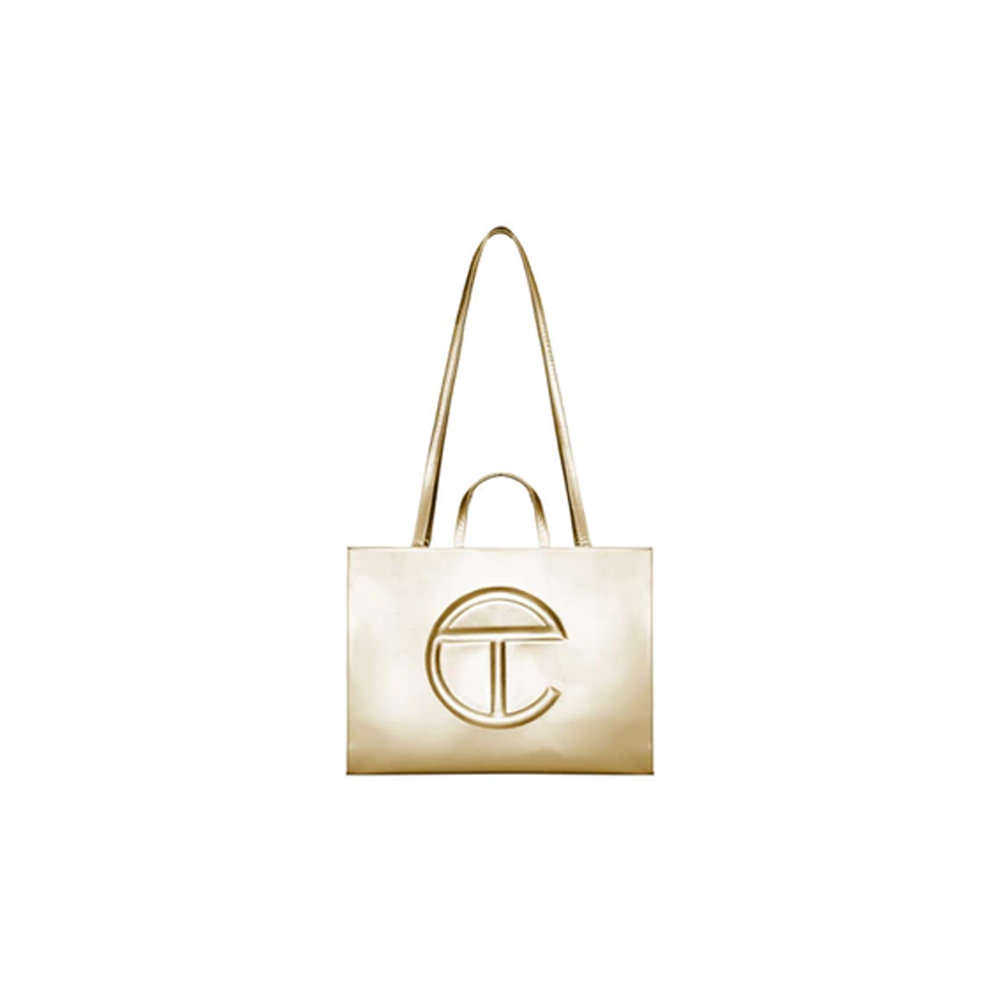 Telfar Shopping Bag Large GoldTelfar Shopping Bag Large Gold - OFour