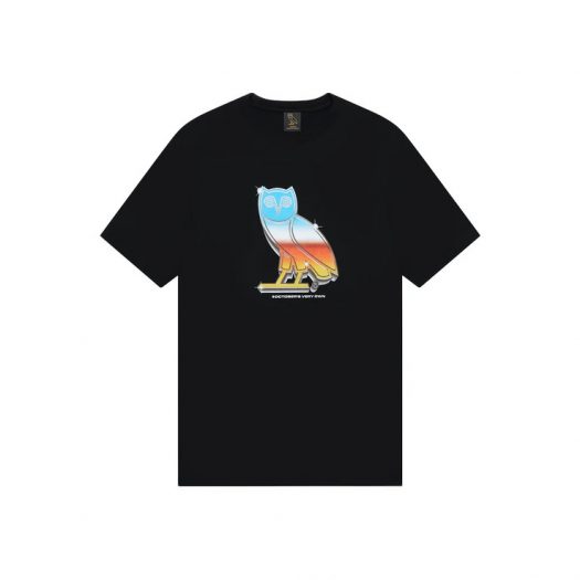 OVO Chrome Owl T-Shirt Black