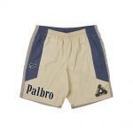 Palace Sports Shell Shorts Tan