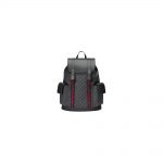 Gucci Soft Backpack GG Supreme Blue/Red Web Black/Grey