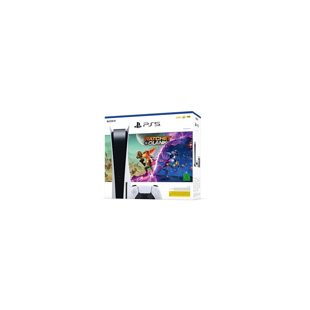 Sony PlayStation 5 PS5 Ratchet & Clank: Rift Apart (EU Plug) Console Bundle (CFI-1016A 70639)