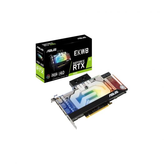 NVIDIA ASUS EKWB GeForce RTX 3090 24GB Graphics Card (RTX3090-24G-EK)