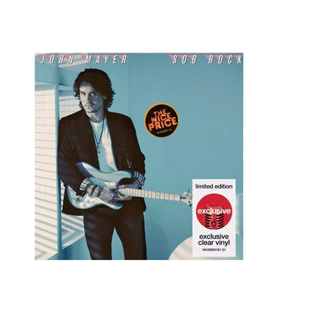 John Mayer Sob Rock (Target Exclusive) Clear LP Vinyl Clear