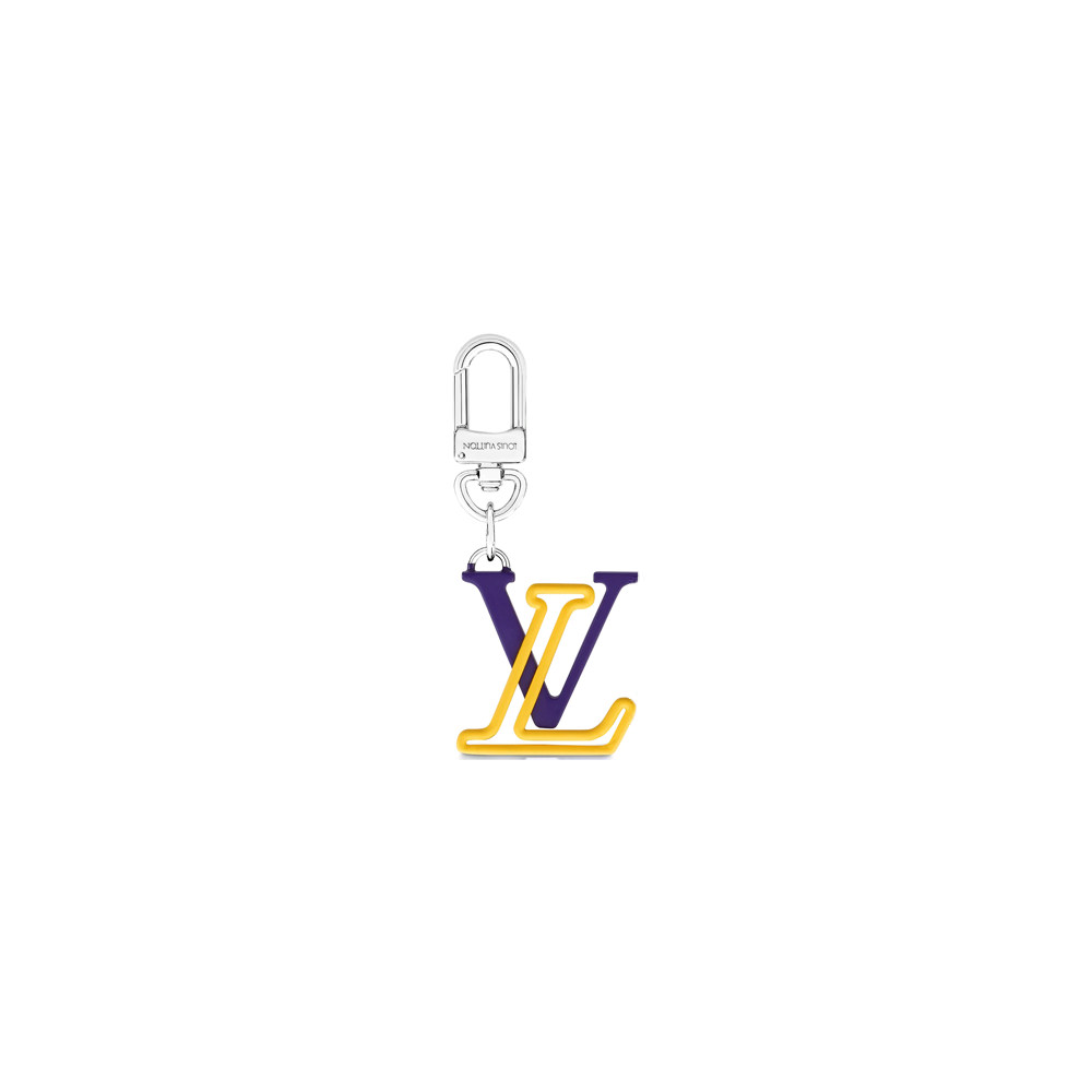 Louis Vuitton LV x YK Pumpkin Key Holder & Bag Charm Yellow