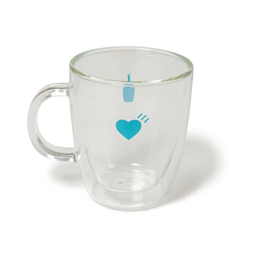 Human Made Double Wall Glass Mug HMHuman Made Double Wall Glass