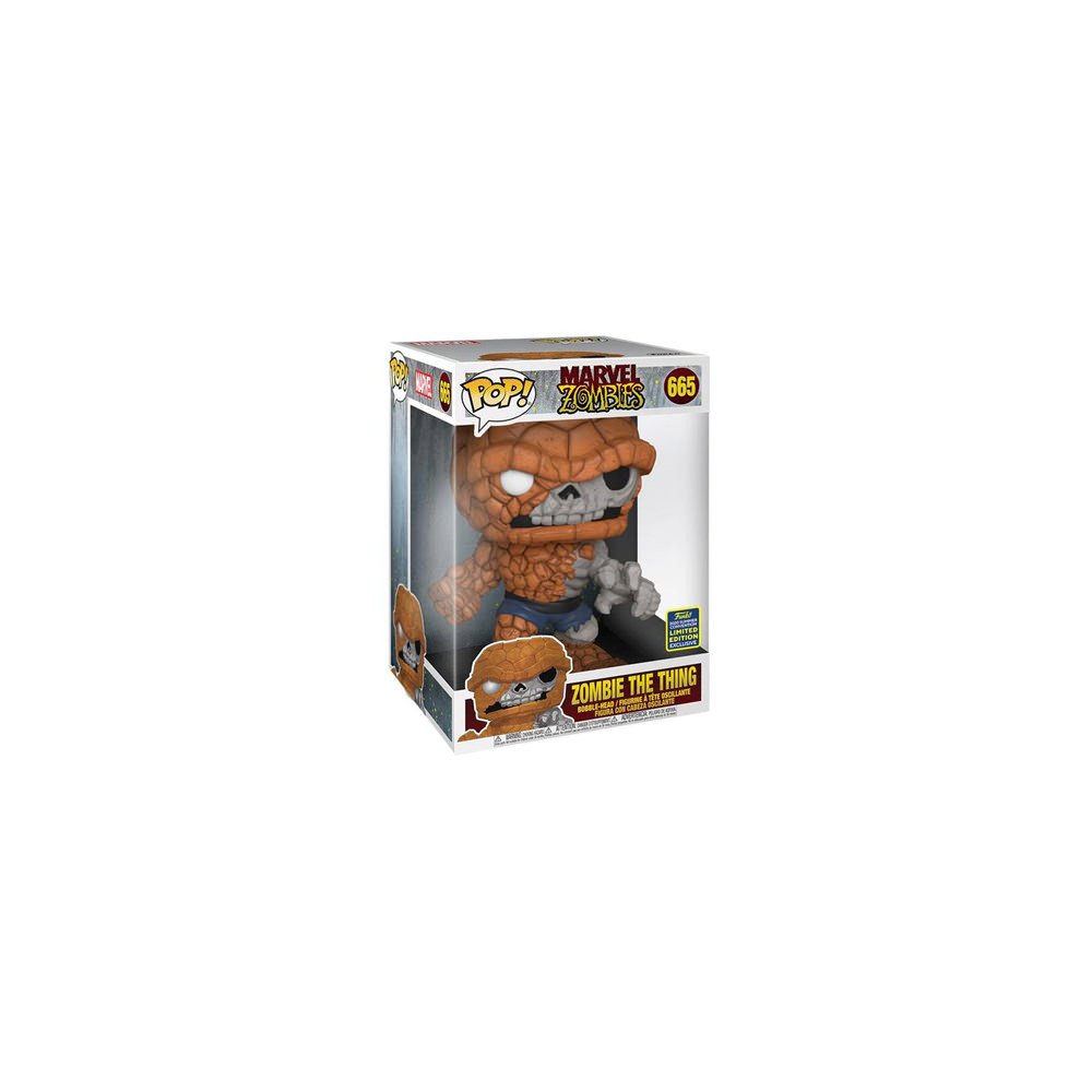 Funko Pop! Marvel Zombies The Thing 2020 Summer Convention Exclusive 10 Inch Figure #665