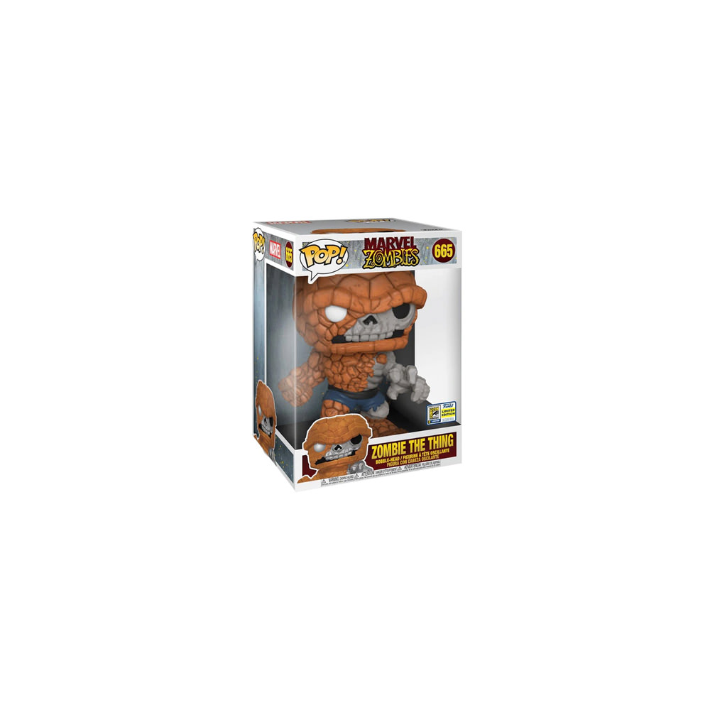 Funko Pop! Marvel Zombies The Thing 2020 SDCC Exclusive 10 Inch Figure #665
