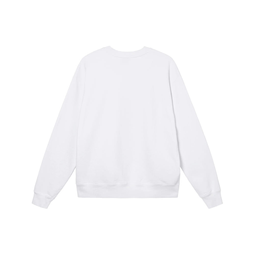 Stussy x CPFM Heart Crewneck Sweatshirt WhiteStussy x CPFM