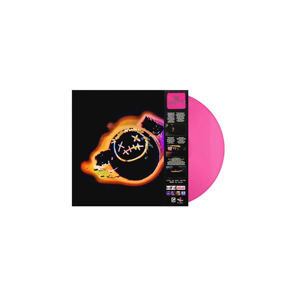 Travis Scott The Scotts KAWS Vinyl 7 Pink