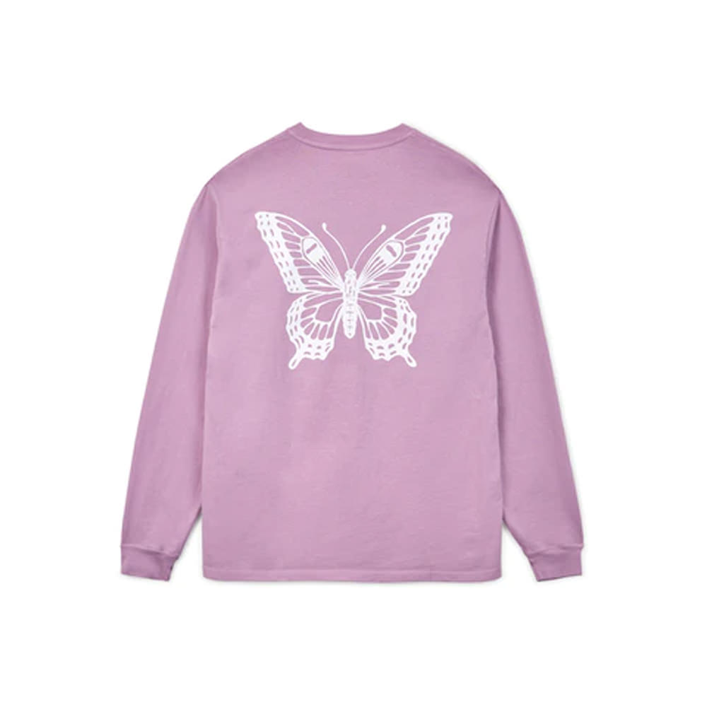 Girls Dont Cry Butterfly L/S Tee LavenderGirls Dont Cry Butterfly
