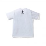 Bape Baby Milo Shark College Tee White/red