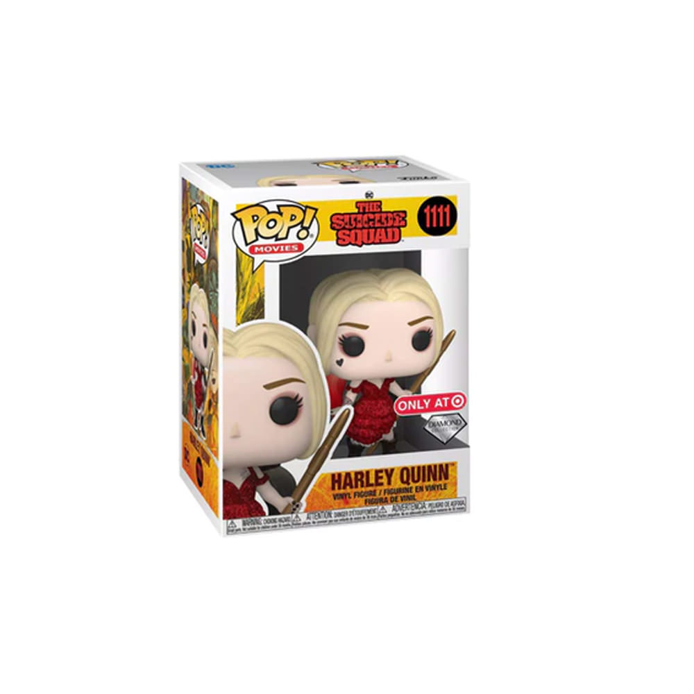 Funko Pop! Movies Suicide Squad Harley Quinn Diamond Collection Target Exclusive Figure #1111