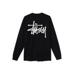 Stussy Basic L/S T-shirt Black