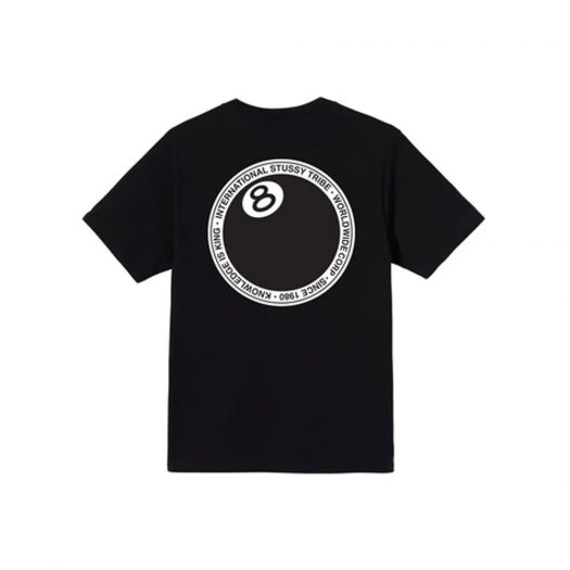 Stussy 8 Ball Dot T-shirt Black