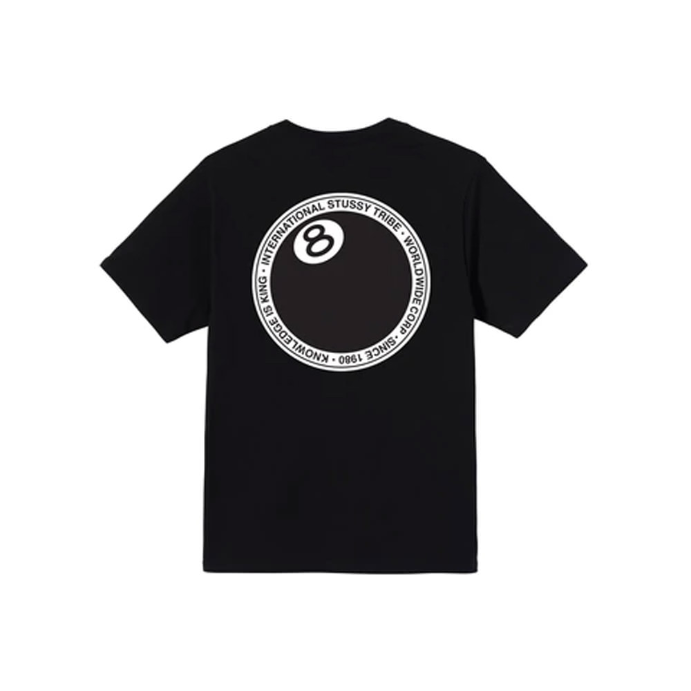 Stussy 8 Ball Dot T-shirt BlackStussy 8 Ball Dot T-shirt Black - OFour