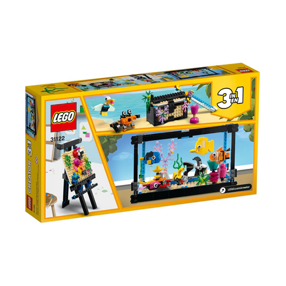 LEGO Creator 3 In 1 Fish Tank Set #31122 Multi