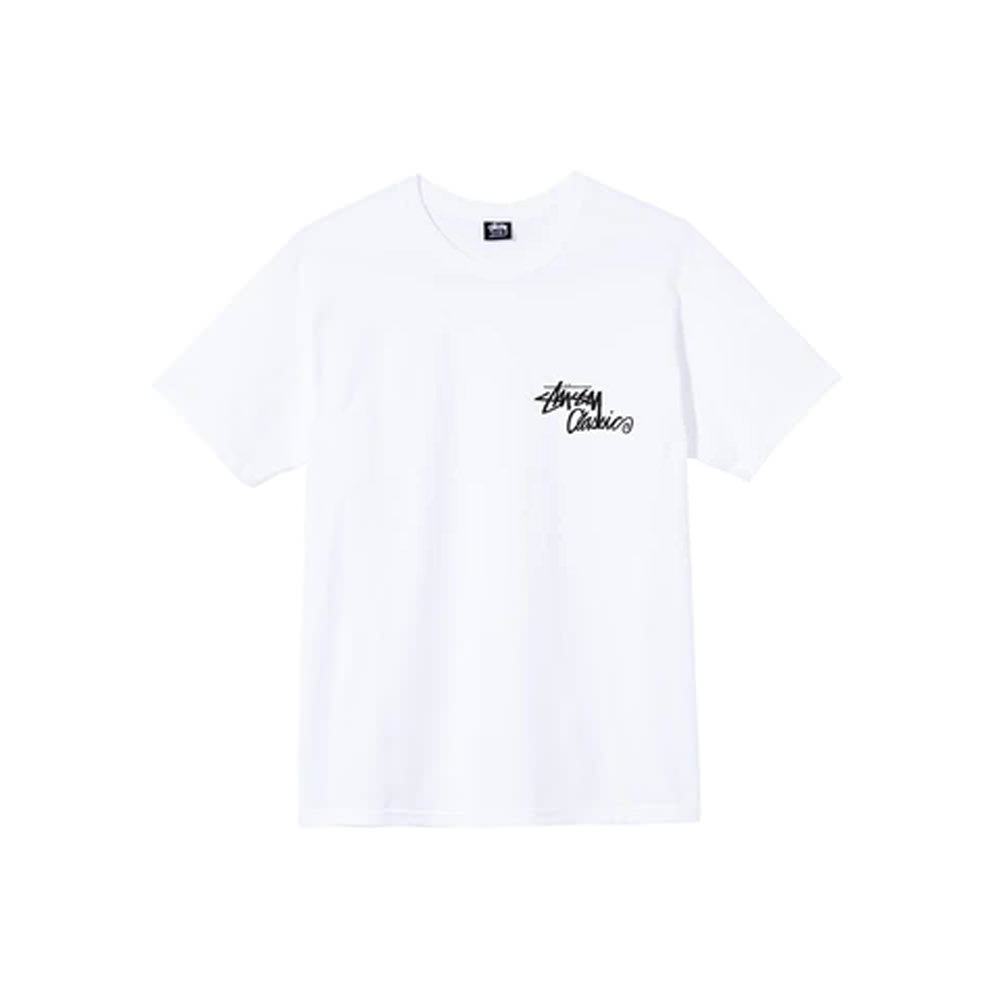 Stussy A Go Go T-shirt WhiteStussy A Go Go T-shirt White - OFour