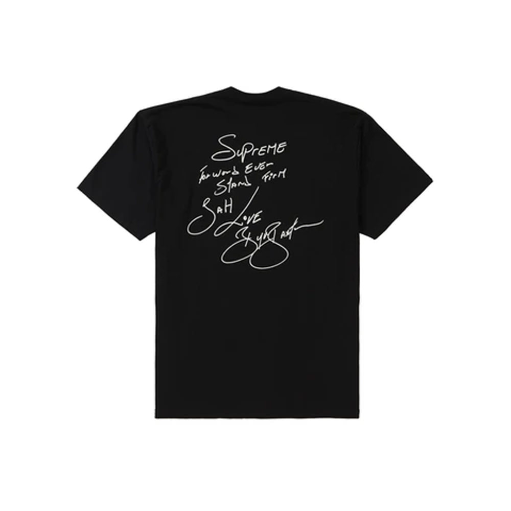 Supreme Buju Banton Tee Black