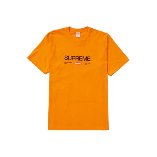 Supreme Est. 1994 Tee Orange