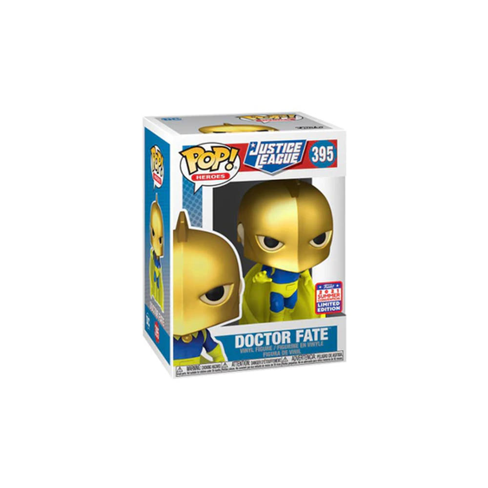 Funko Pop! Heroes Justice Leauge Doctor Fate 2021 Summer Convention Exclusive Figure #395