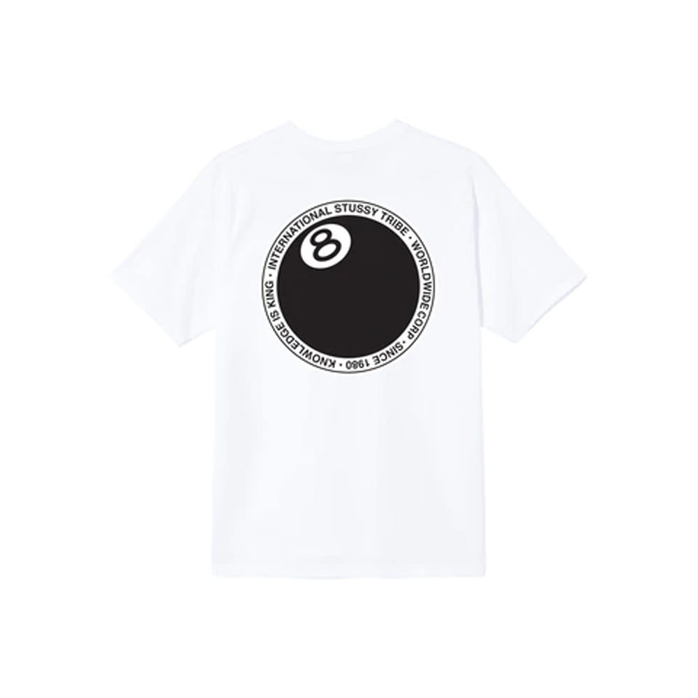 Stussy 8 Ball Dot T-shirt WhiteStussy 8 Ball Dot T-shirt